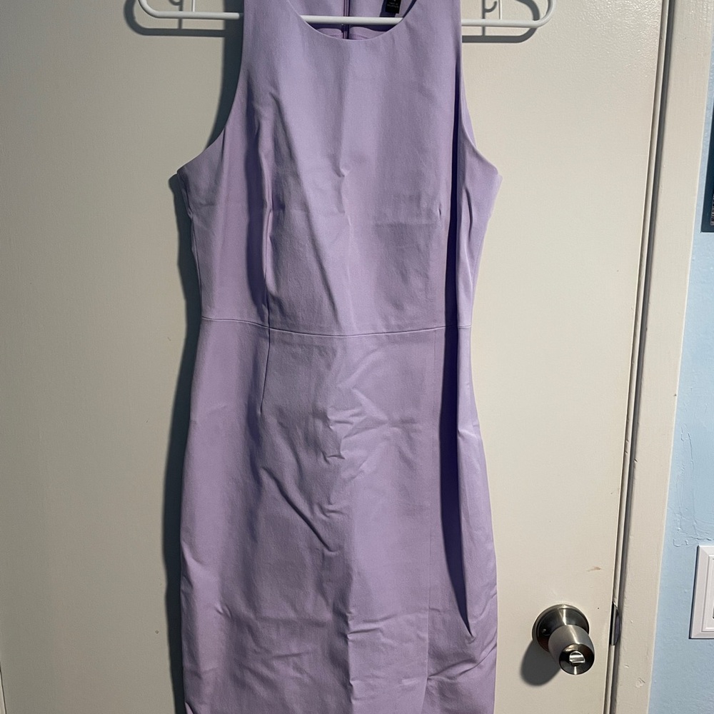 Banana Republic Light Purple Midi Dress